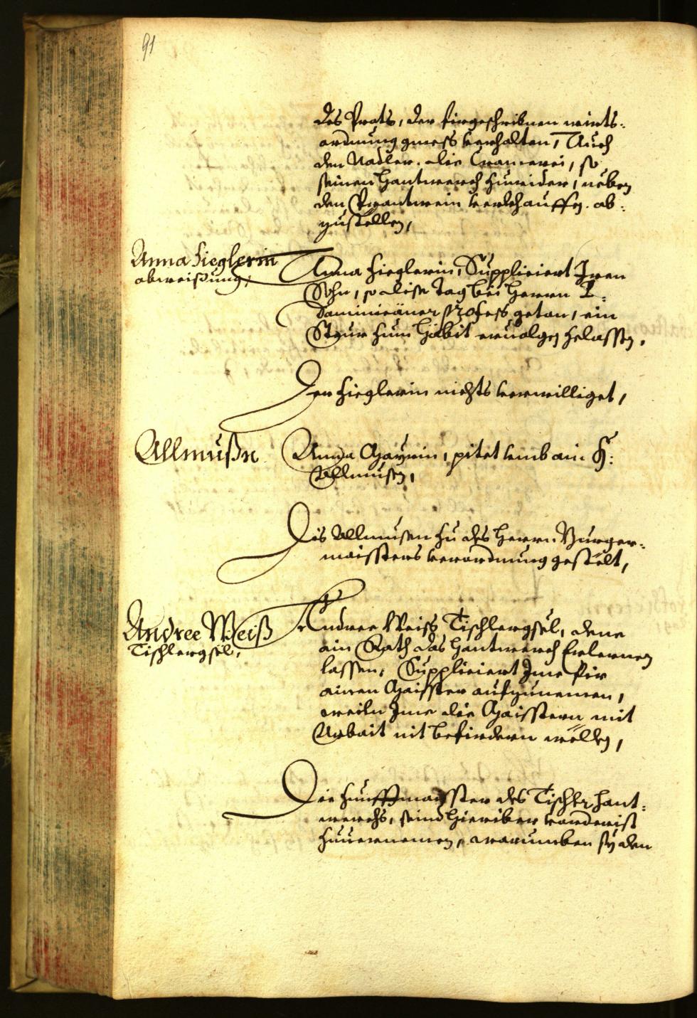 Civic Archives of Bozen-Bolzano - BOhisto Minutes of the council 1661 