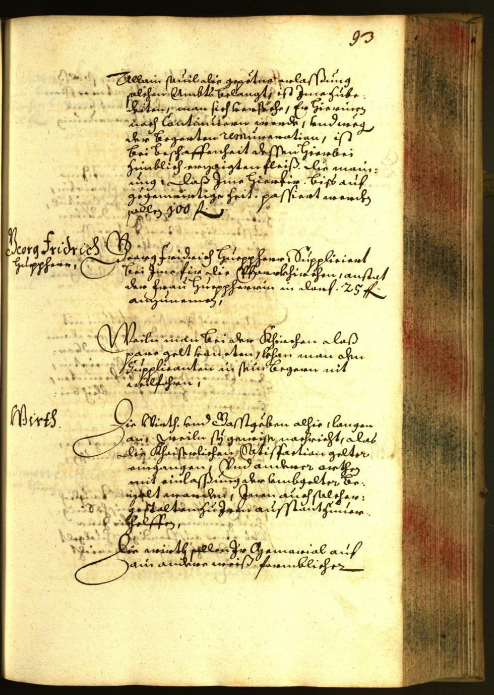 Stadtarchiv Bozen - BOhisto Ratsprotokoll 1661 