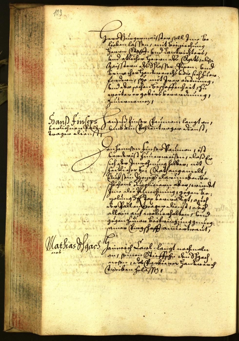 Stadtarchiv Bozen - BOhisto Ratsprotokoll 1661 