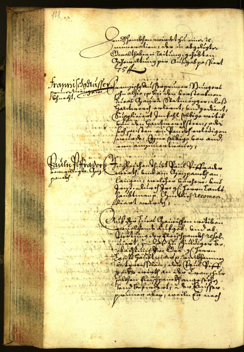 Civic Archives of Bozen-Bolzano - BOhisto Minutes of the council 1661 