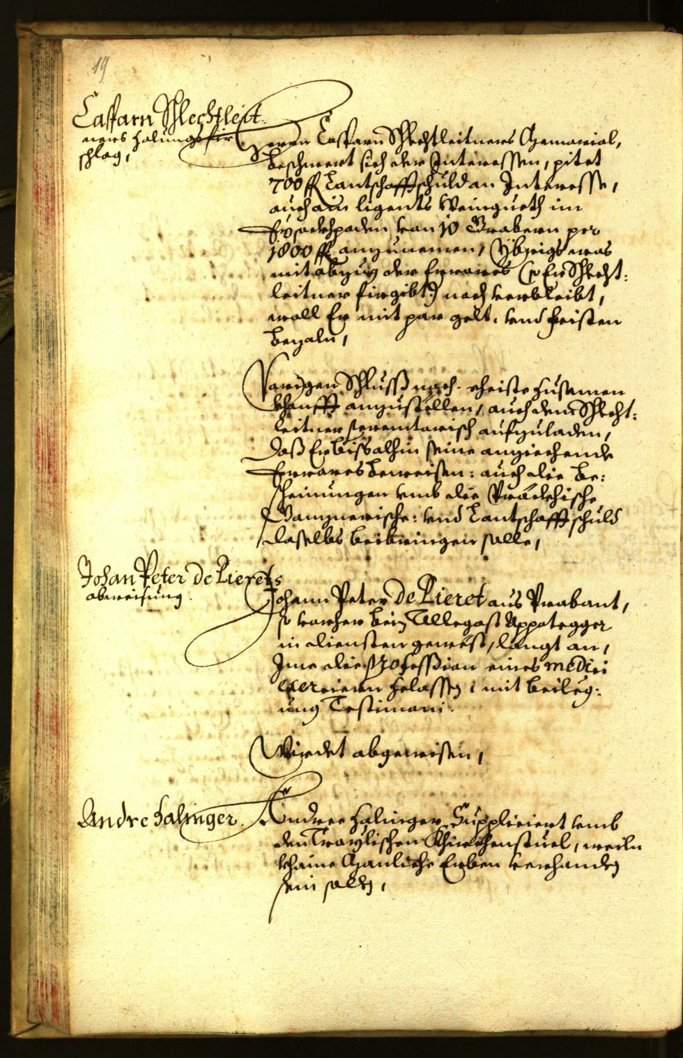 Civic Archives of Bozen-Bolzano - BOhisto Minutes of the council 1661 