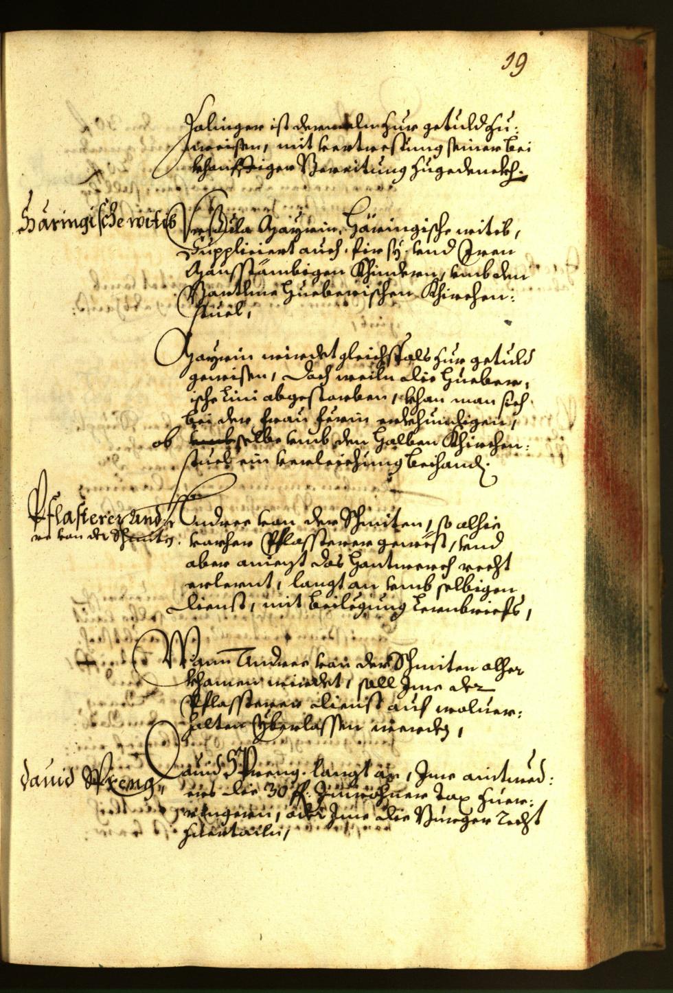 Civic Archives of Bozen-Bolzano - BOhisto Minutes of the council 1661 