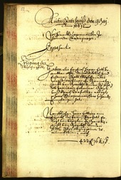 Stadtarchiv Bozen - BOhisto Ratsprotokoll 1661 - 