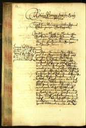 Civic Archives of Bozen-Bolzano - BOhisto Minutes of the council 1661 - 