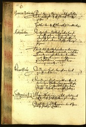 Stadtarchiv Bozen - BOhisto Ratsprotokoll 1661 - 