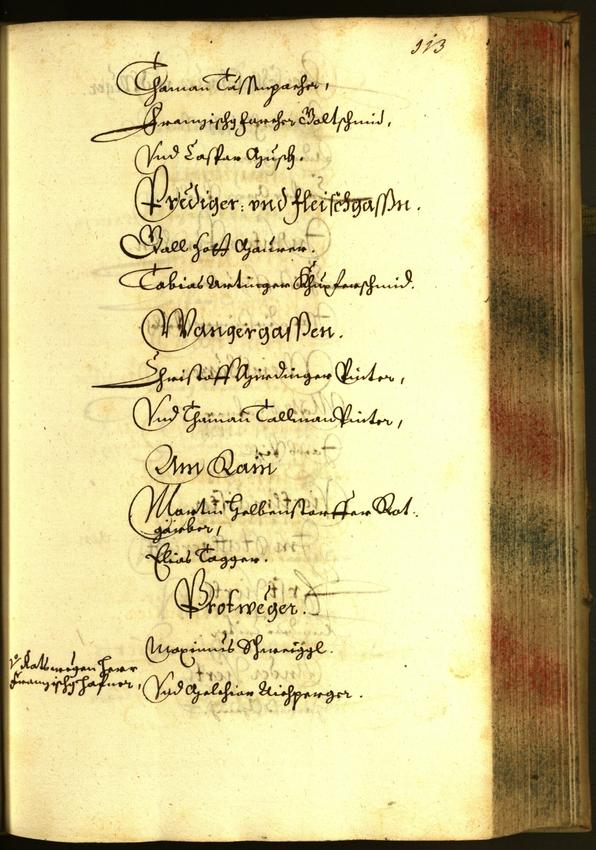 Stadtarchiv Bozen - BOhisto Ratsprotokoll 1662 