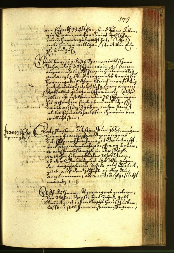 Civic Archives of Bozen-Bolzano - BOhisto Minutes of the council 1662 