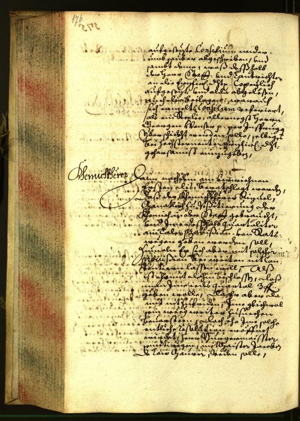 Stadtarchiv Bozen - BOhisto Ratsprotokoll 1662 