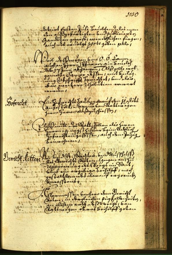 Civic Archives of Bozen-Bolzano - BOhisto Minutes of the council 1662 