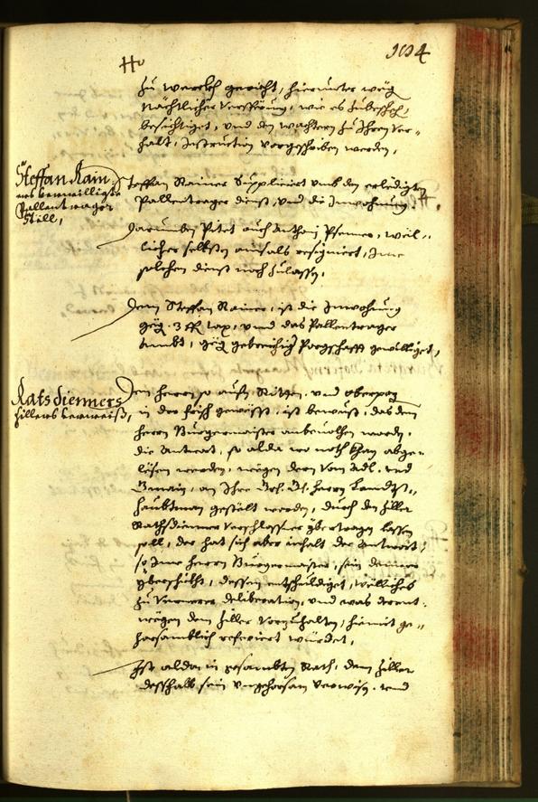 Civic Archives of Bozen-Bolzano - BOhisto Minutes of the council 1662 