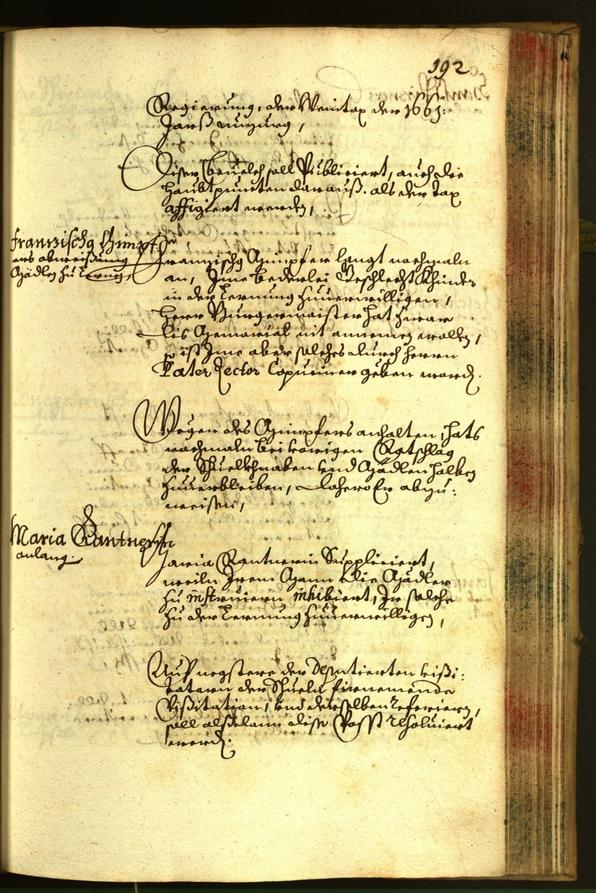 Civic Archives of Bozen-Bolzano - BOhisto Minutes of the council 1662 