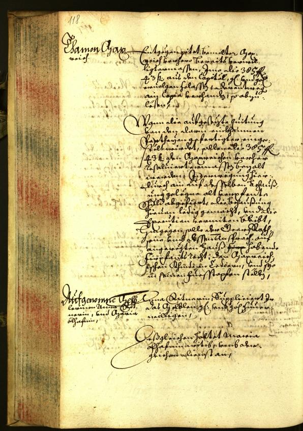 Stadtarchiv Bozen - BOhisto Ratsprotokoll 1662 