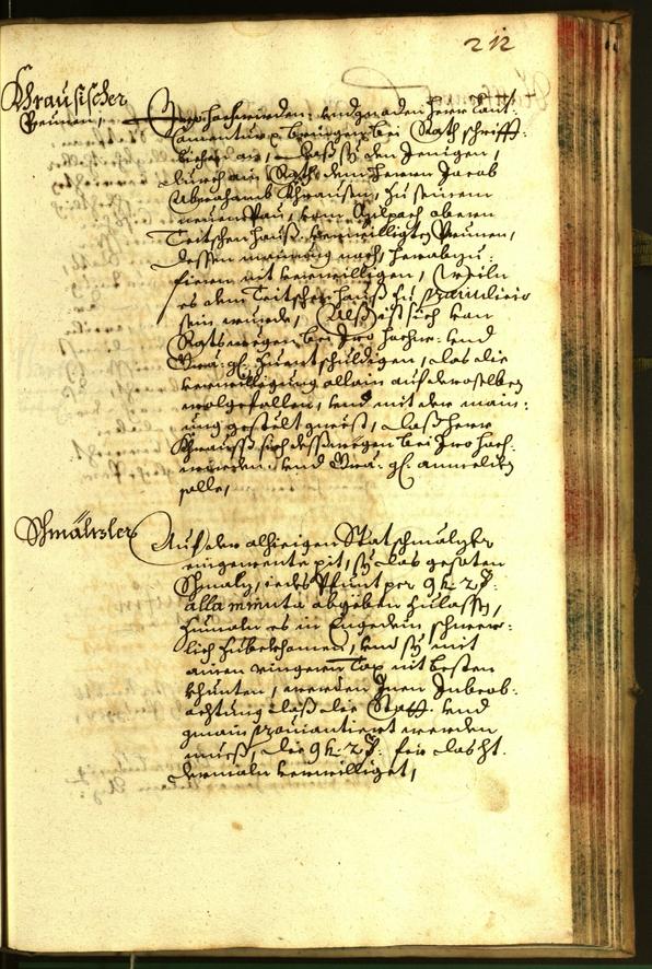 Civic Archives of Bozen-Bolzano - BOhisto Minutes of the council 1662 