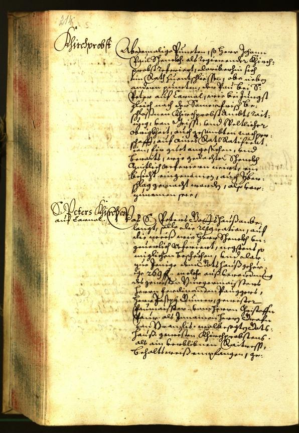 Stadtarchiv Bozen - BOhisto Ratsprotokoll 1662 