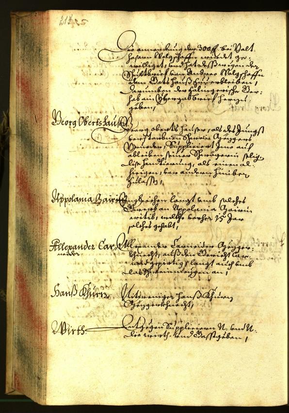 Civic Archives of Bozen-Bolzano - BOhisto Minutes of the council 1662 