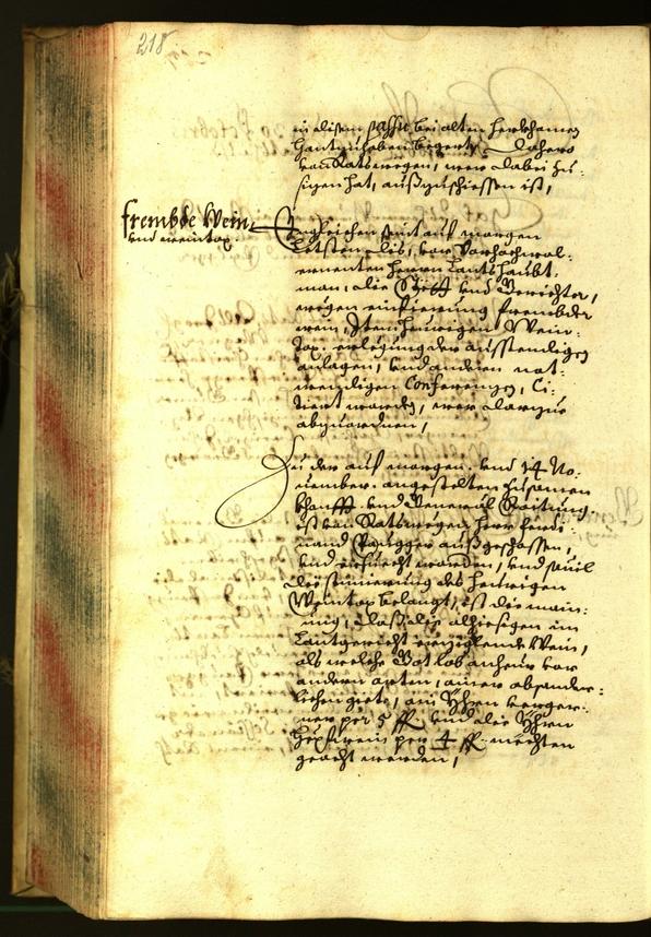 Stadtarchiv Bozen - BOhisto Ratsprotokoll 1662 