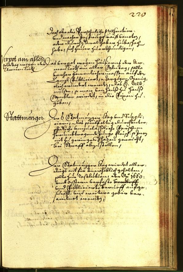 Civic Archives of Bozen-Bolzano - BOhisto Minutes of the council 1662 