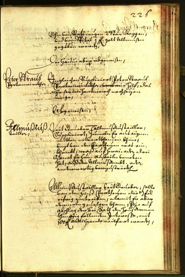 Stadtarchiv Bozen - BOhisto Ratsprotokoll 1662 