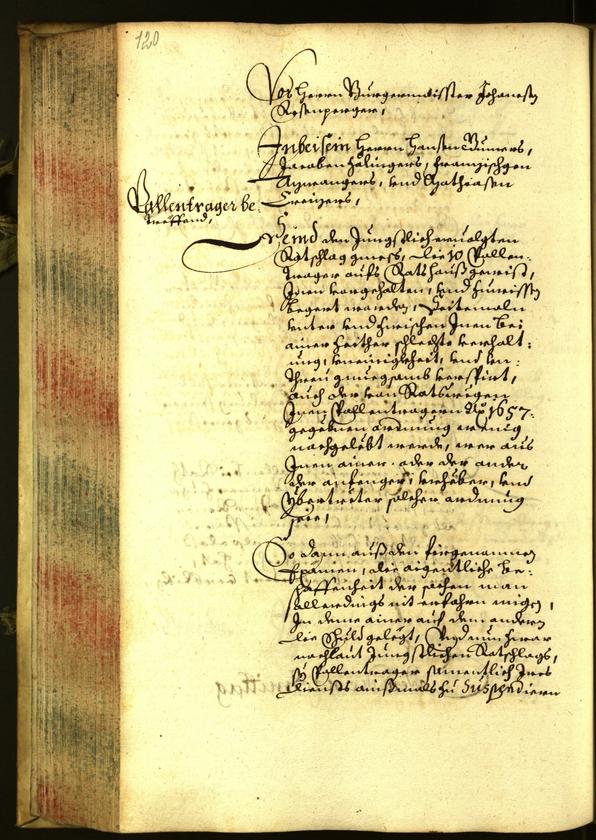 Civic Archives of Bozen-Bolzano - BOhisto Minutes of the council 1662 