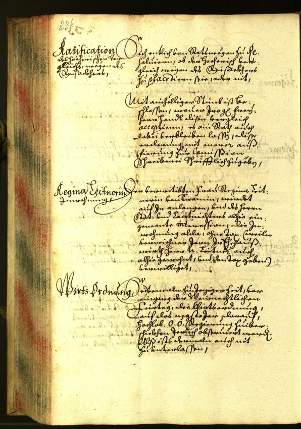 Stadtarchiv Bozen - BOhisto Ratsprotokoll 1662 