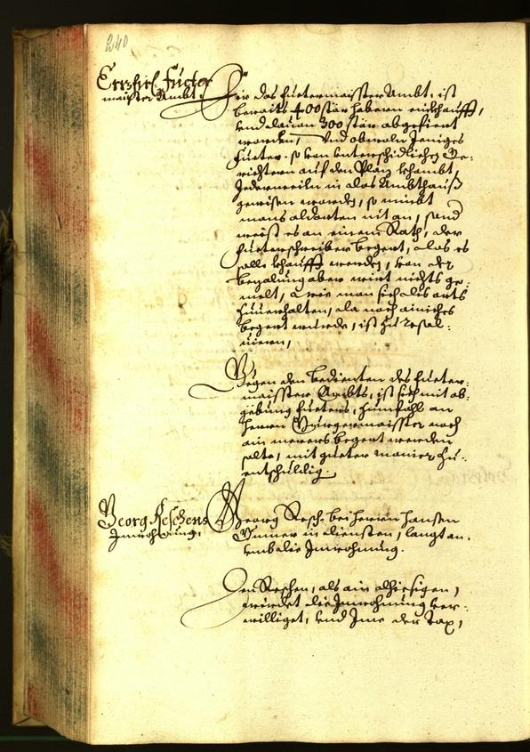 Stadtarchiv Bozen - BOhisto Ratsprotokoll 1662 