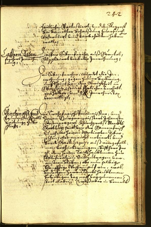 Stadtarchiv Bozen - BOhisto Ratsprotokoll 1662 