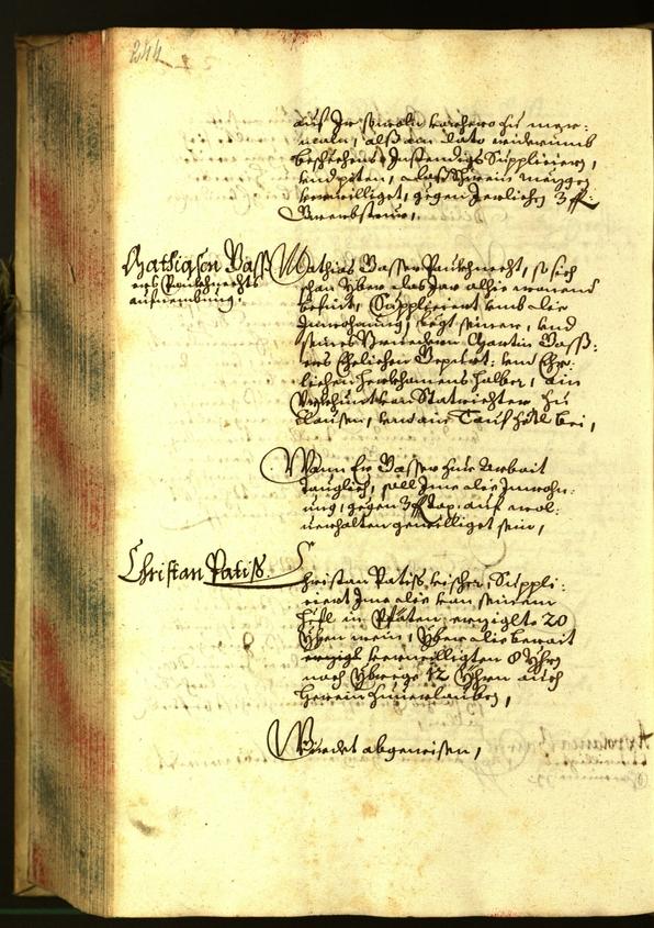 Stadtarchiv Bozen - BOhisto Ratsprotokoll 1662 