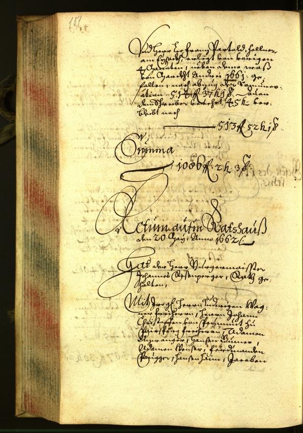 Civic Archives of Bozen-Bolzano - BOhisto Minutes of the council 1662 