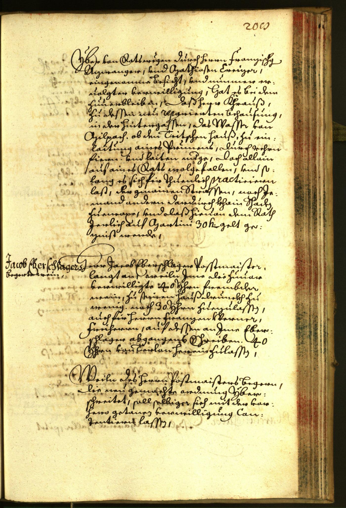 Stadtarchiv Bozen - BOhisto Ratsprotokoll 1662 