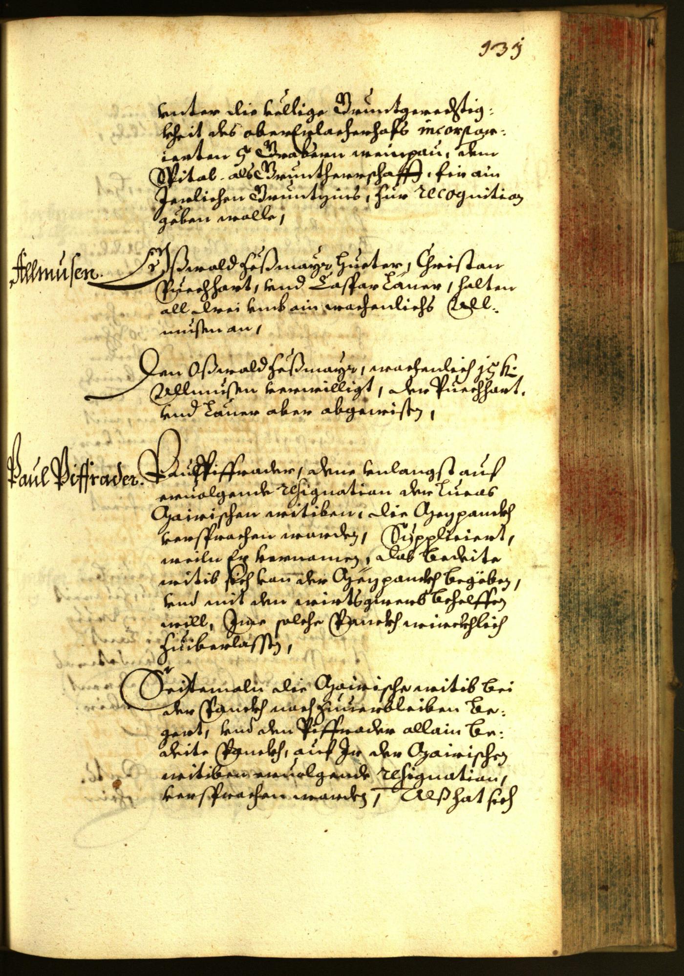 Stadtarchiv Bozen - BOhisto Ratsprotokoll 1662 