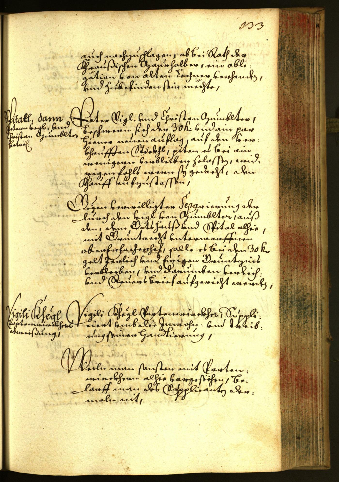 Stadtarchiv Bozen - BOhisto Ratsprotokoll 1662 