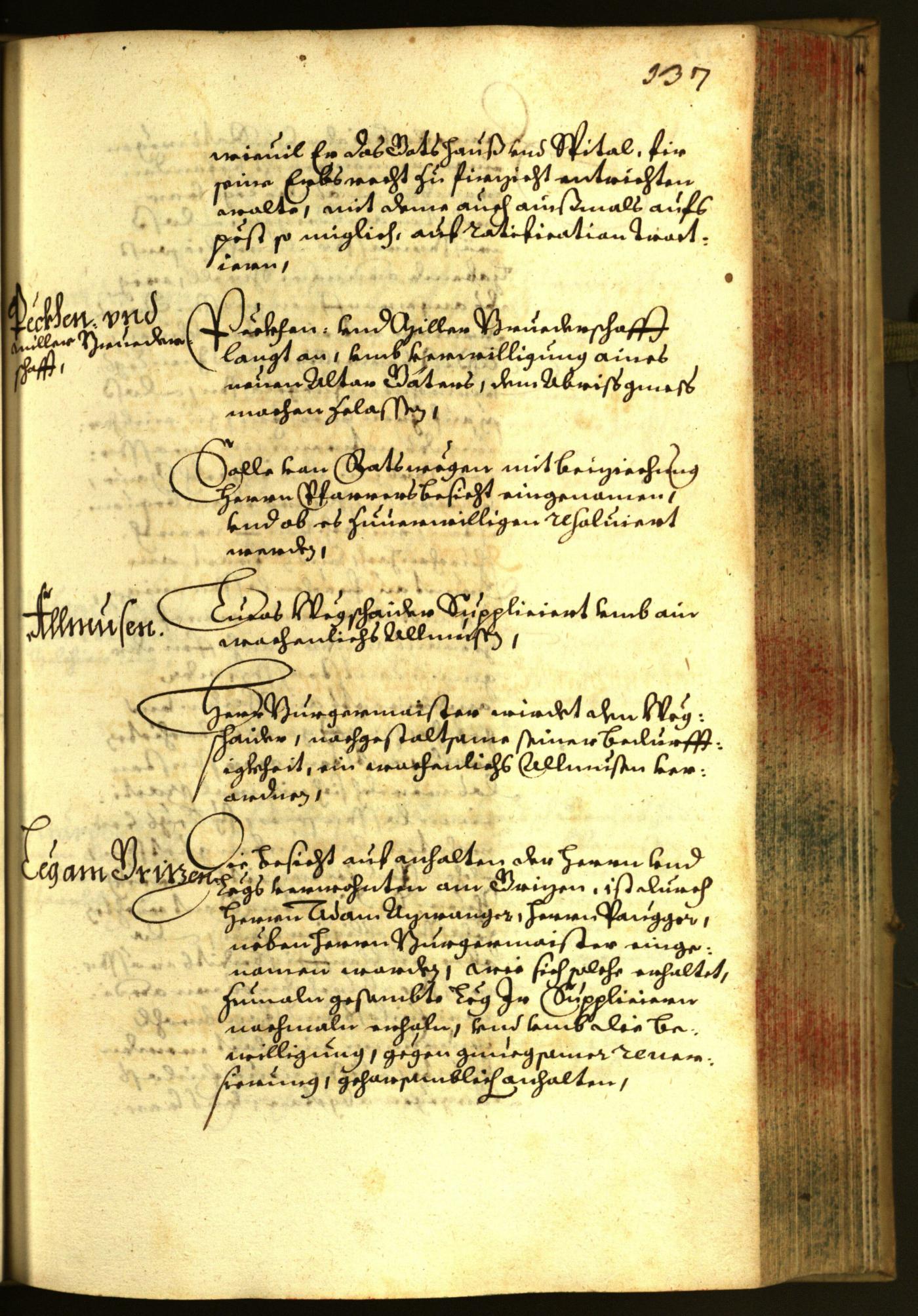 Civic Archives of Bozen-Bolzano - BOhisto Minutes of the council 1662 