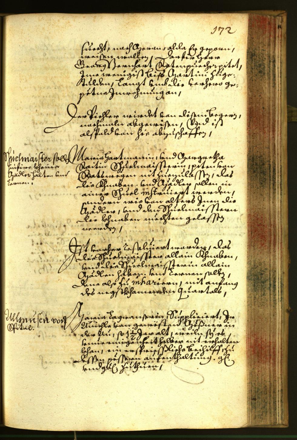 Stadtarchiv Bozen - BOhisto Ratsprotokoll 1662 