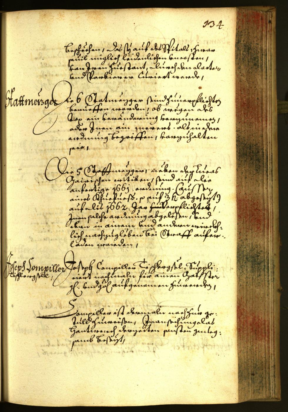 Civic Archives of Bozen-Bolzano - BOhisto Minutes of the council 1662 