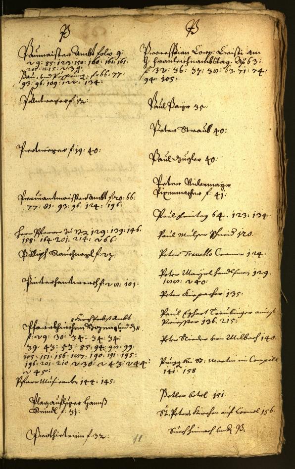 Stadtarchiv Bozen - BOhisto Ratsprotokoll 1663/64 