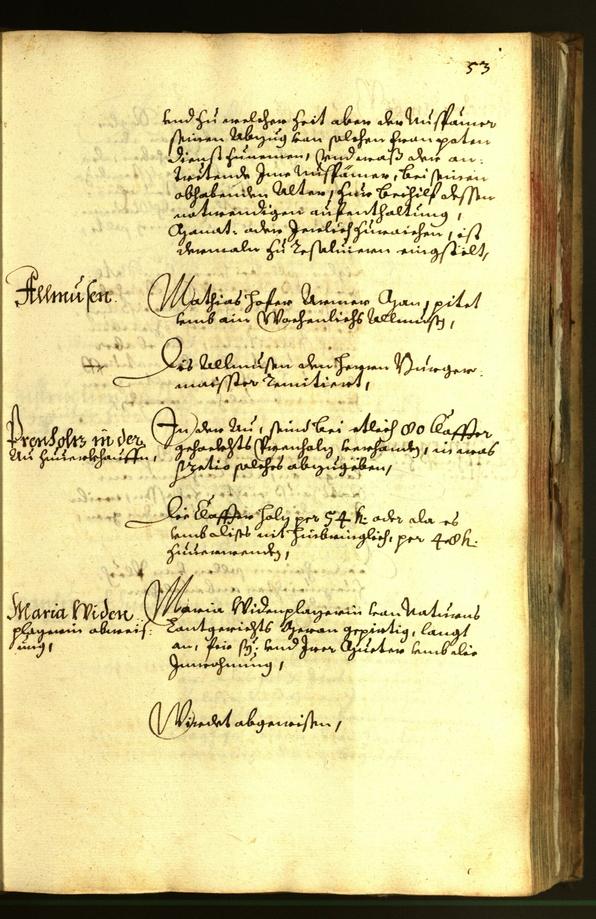 Civic Archives of Bozen-Bolzano - BOhisto Minutes of the council 1663 