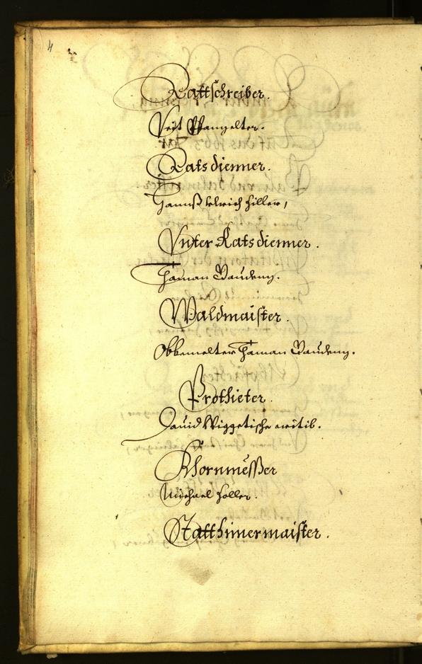 Civic Archives of Bozen-Bolzano - BOhisto Minutes of the council 1663 