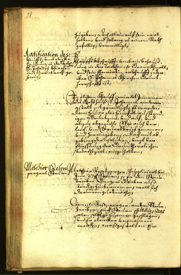 Archivio Storico della Città di Bolzano - BOhisto protocollo consiliare 1663 