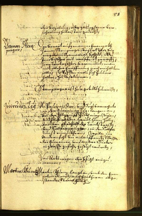 Civic Archives of Bozen-Bolzano - BOhisto Minutes of the council 1663 