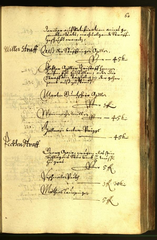 Stadtarchiv Bozen - BOhisto Ratsprotokoll 1663 