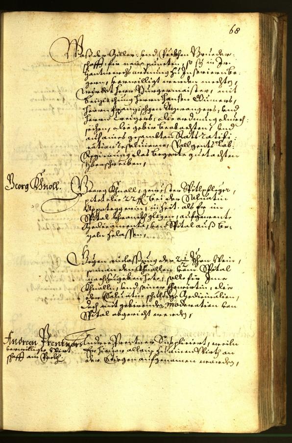 Archivio Storico della Città di Bolzano - BOhisto protocollo consiliare 1663 