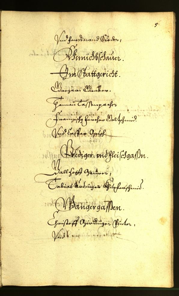 Stadtarchiv Bozen - BOhisto Ratsprotokoll 1663 