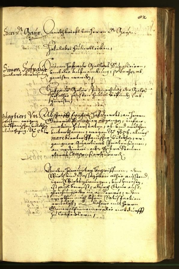 Civic Archives of Bozen-Bolzano - BOhisto Minutes of the council 1663 