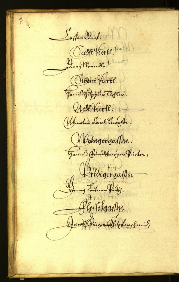 Civic Archives of Bozen-Bolzano - BOhisto Minutes of the council 1663 