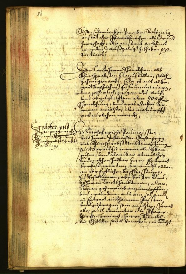 Civic Archives of Bozen-Bolzano - BOhisto Minutes of the council 1663 