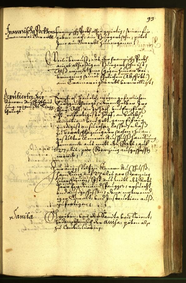 Civic Archives of Bozen-Bolzano - BOhisto Minutes of the council 1663 