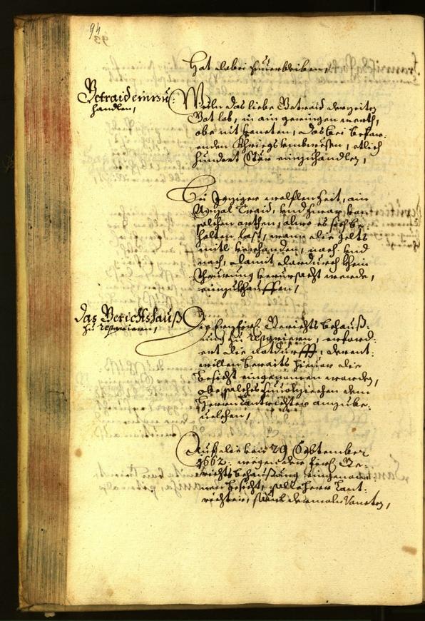 Civic Archives of Bozen-Bolzano - BOhisto Minutes of the council 1663 