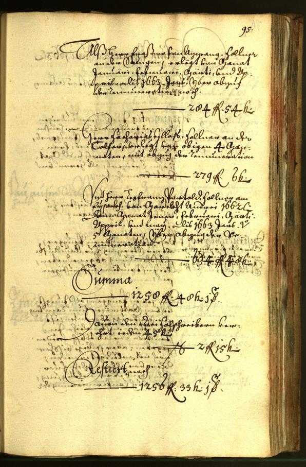 Civic Archives of Bozen-Bolzano - BOhisto Minutes of the council 1663 