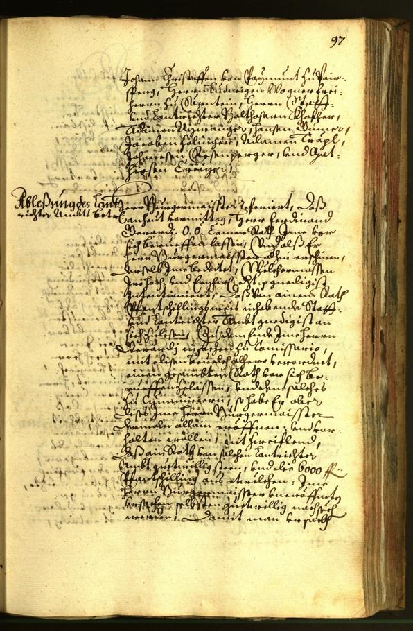 Civic Archives of Bozen-Bolzano - BOhisto Minutes of the council 1663 