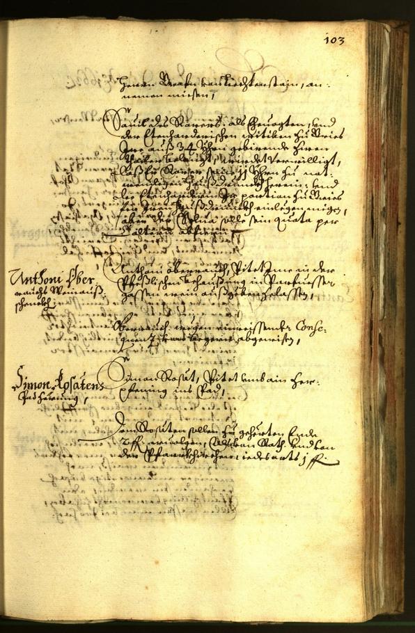 Civic Archives of Bozen-Bolzano - BOhisto Minutes of the council 1663 